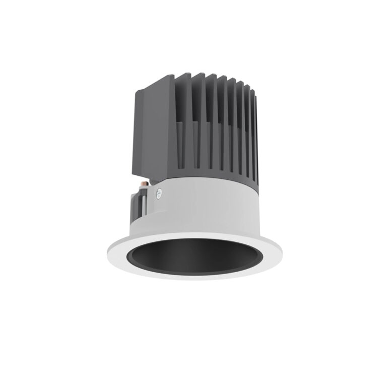 Wide-edge recessed LED spotlight FST-SP-QL03 front view