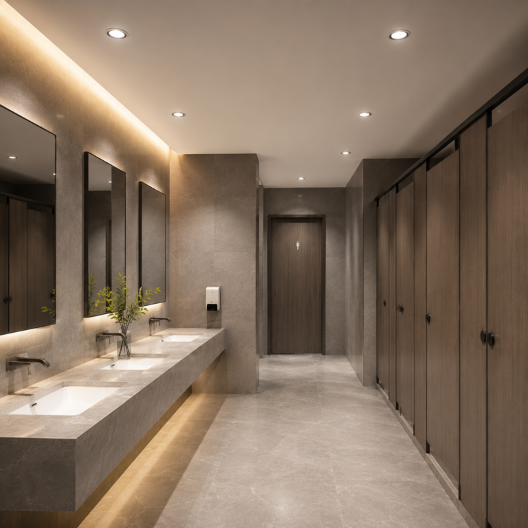 IP44 anti-fog recessed LED downlight FST-DL-LY01 commercial application