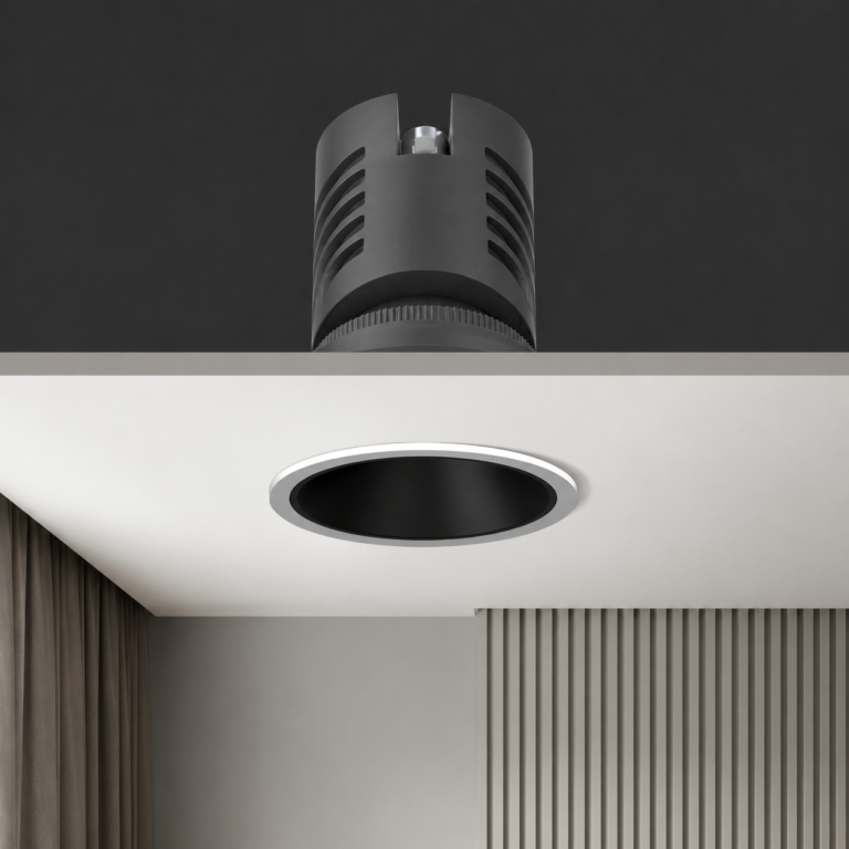 Recessed LED wall washer spotlight FST-SP-QL01 housing detail