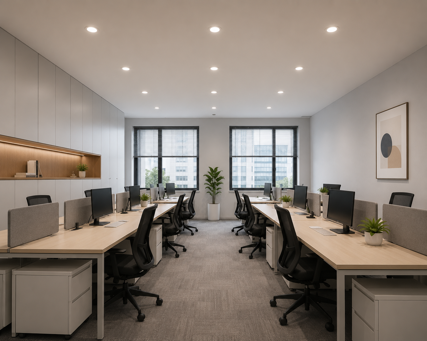 LED Downlights scene image