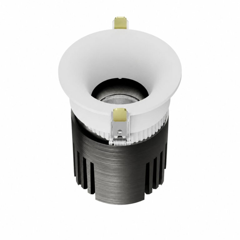 Deep anti-glare recessed LED spotlight FST-SP-YMWB front view