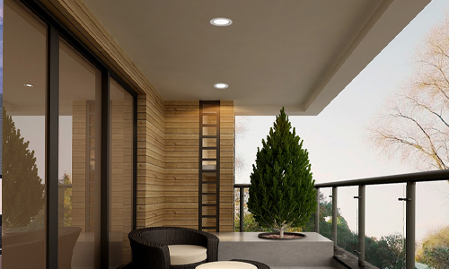 FANSEN LED downlight product or project application image