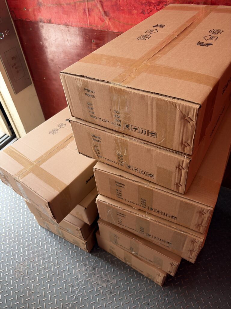 FANSEN LED lighting packaging and shipment 4
