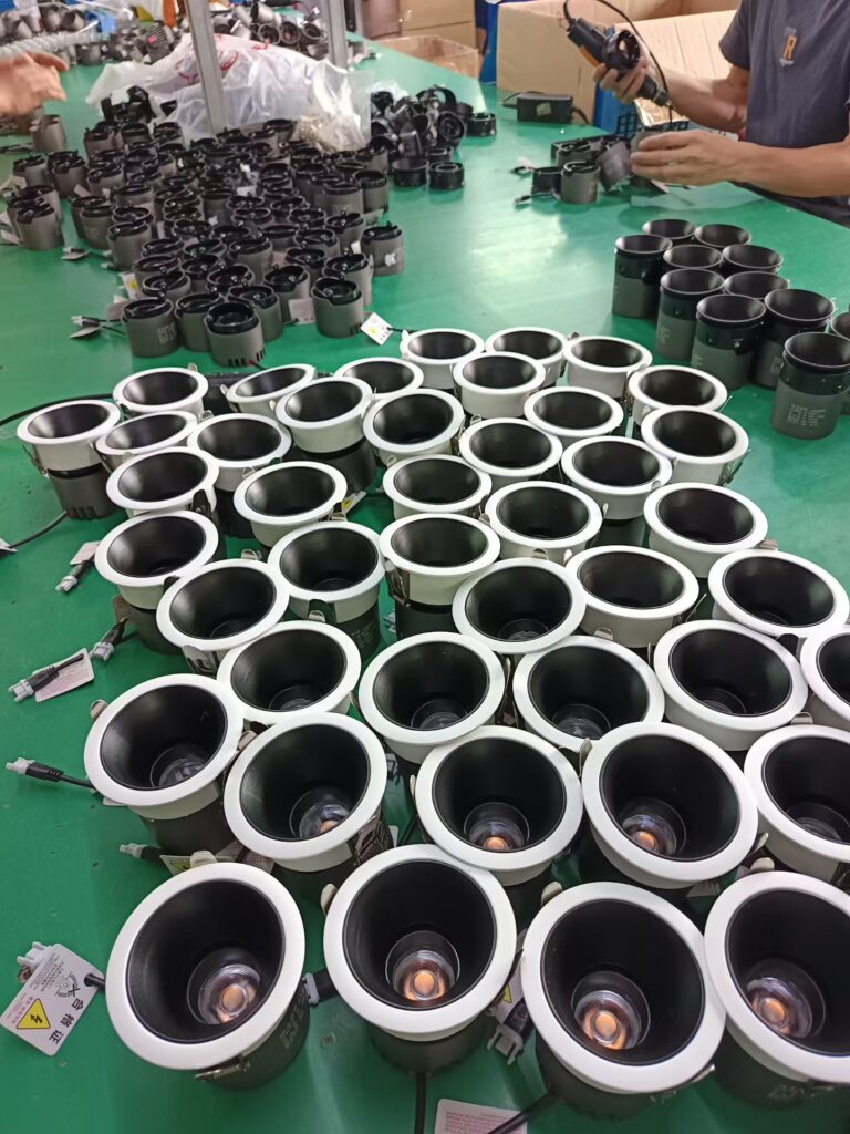FANSEN LED lighting component preparation and assembly 7
