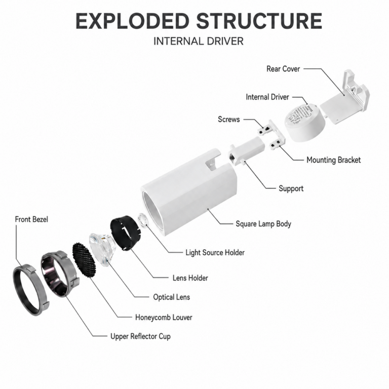 FST-HYTR01 Internal Driver Exploded Structure