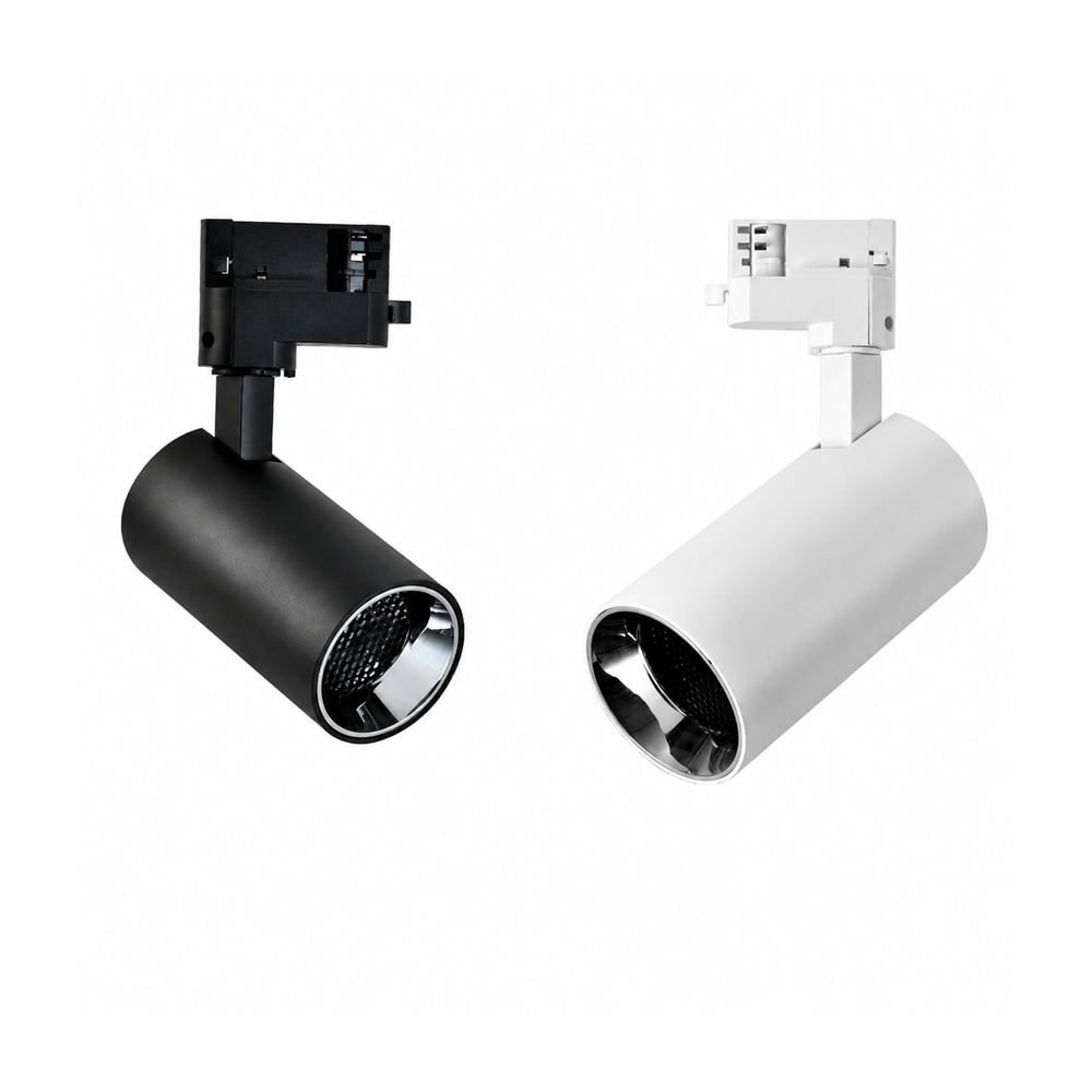 220V External Driver Round Adjustable LED Track Light FST-HYTR03