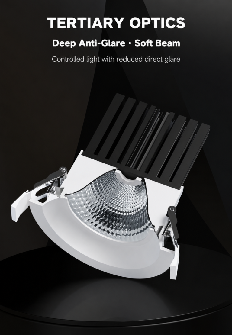 FST-OCSPBM254 Tertiary Optics and Deep Anti-Glare Reflector