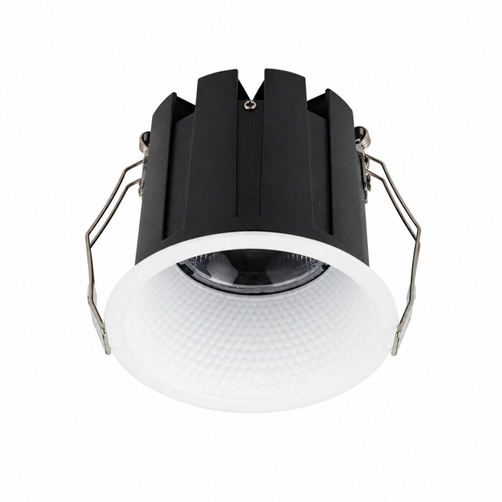 Curved-Trim Recessed Anti-Glare LED Downlight 5W–12W FST-SP-KF-FH